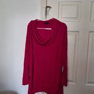 Alyx Vibrant Red Cowl Neck Sweater
